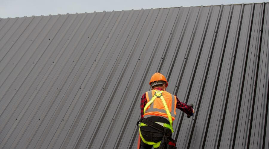 Professional metal roof installation services in Cantril, IA